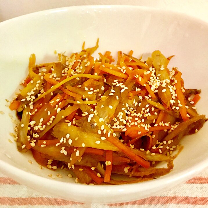 お弁当に きんぴらゴボウ レシピ 作り方 By シロjinjin 楽天レシピ